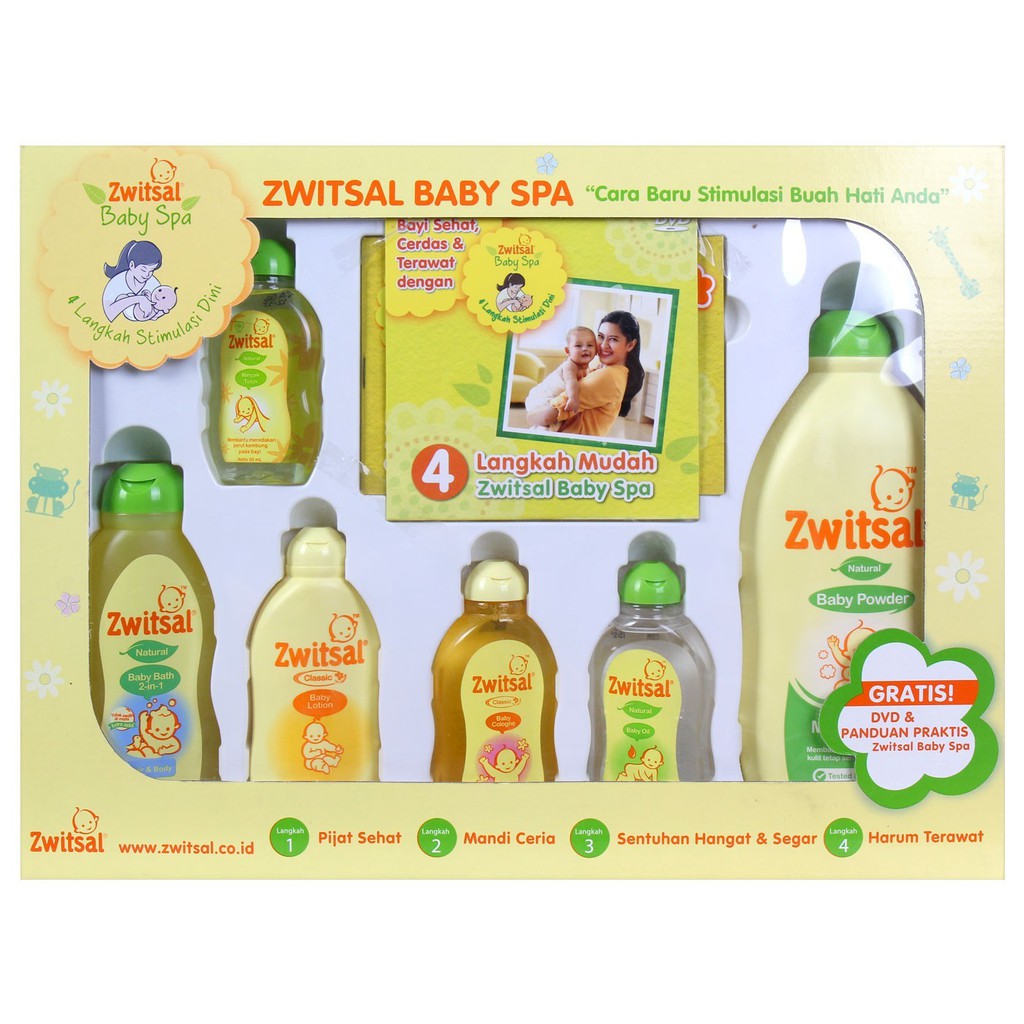 terwijl lezing jurk Jual [MURAH] ZWITSAL Baby Spa Gift Box Kado Perlengkapan Mandi Bayi ZWITSAL  Kado Bayi Baru Lahir Newborn Indonesia|Shopee Indonesia
