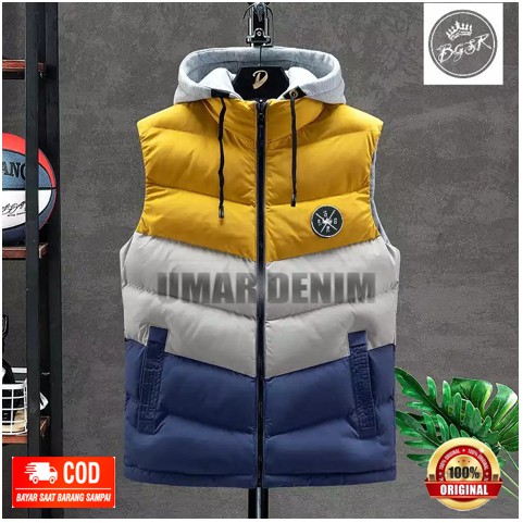 Rompi Motor 3D Premium Despo NS Pria Jaket Rompi Pelingdung Dada Tebal