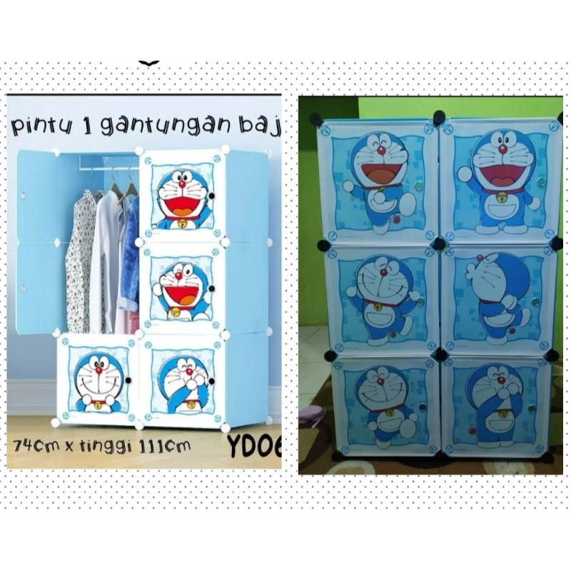 lemari portable banjarmasin / lemari portable / lemari bongkar pasang / lemari plastik / lemari banj