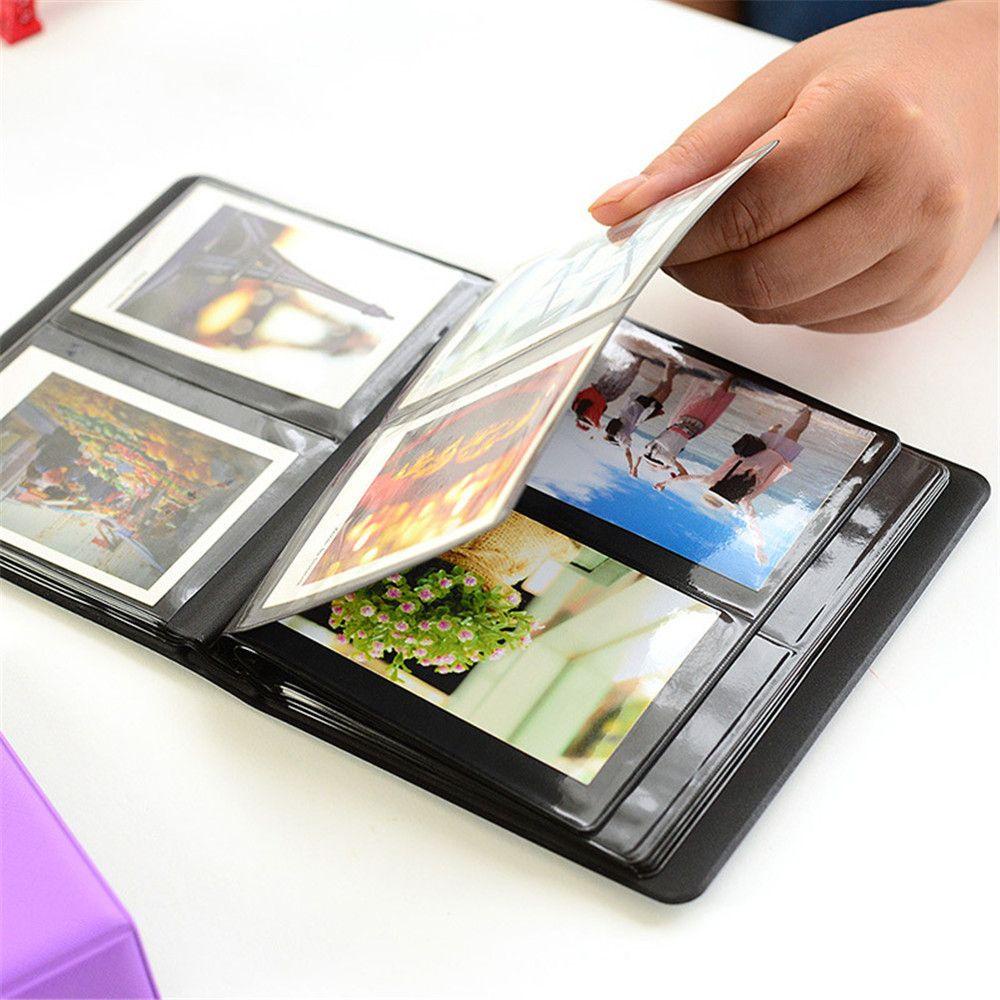 Solighter Album Foto Ukuran 3 inch Dengan 64 Saku Untuk Polaroid