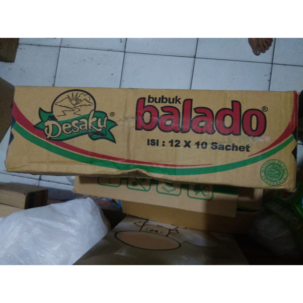 DESAKU BUBUK BALADO PER RENCENG ISI 10 X 12,5 GRAM