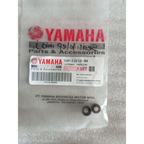 Seal Klep Mio J,Nmax,Aerox