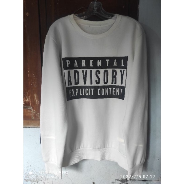 crewneck parental advisory second