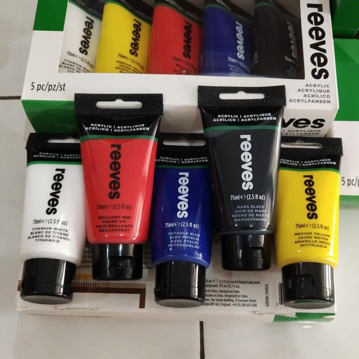 

Kanvas | Reeves Acrylic 5 X 75Ml / Cat Akrilik Reeves