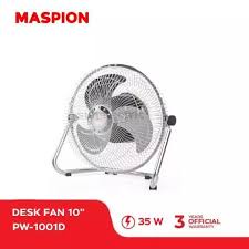 MASPION PW-1001D Kipas Angin / Desk Fan 10 Inch / PW1001D