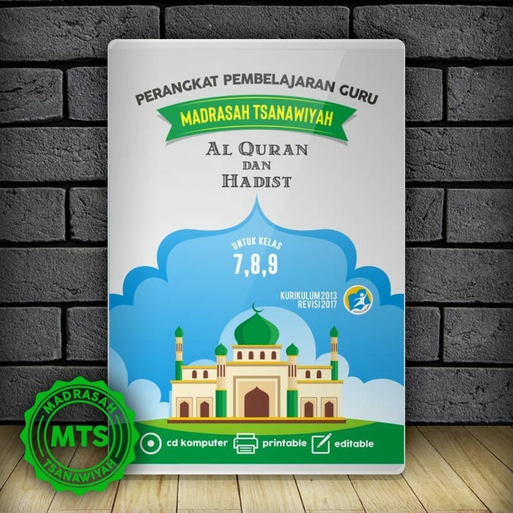 Cd Rpp Al Quran Dan Hadist Mts Kelas 7 8 9 Kurikulum 2013 Revisi Terbaru Sintesa Shopee Indonesia