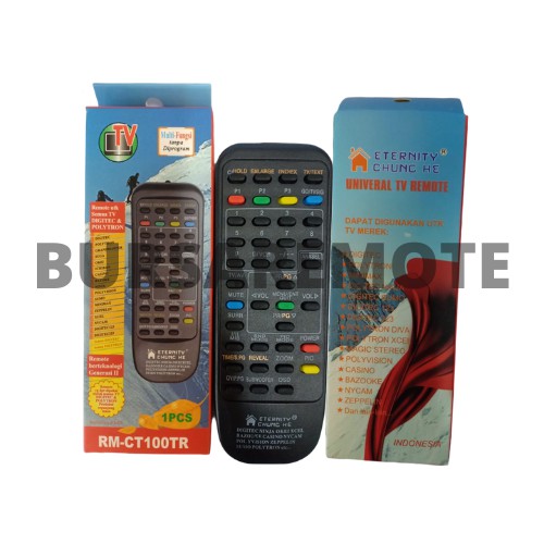 Remot / Remote TV TABUNG POLYTRON MINIMAX Digitec ninja CT100 tanpa setting