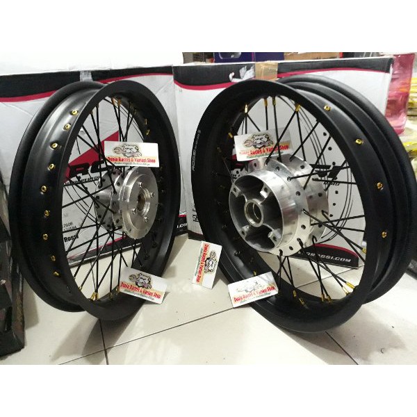 BRILIANT Sepaket velg tapak lebar CB 150-CBR 150-Megapro new-CB 150 new-Megapro primus-CBR 150