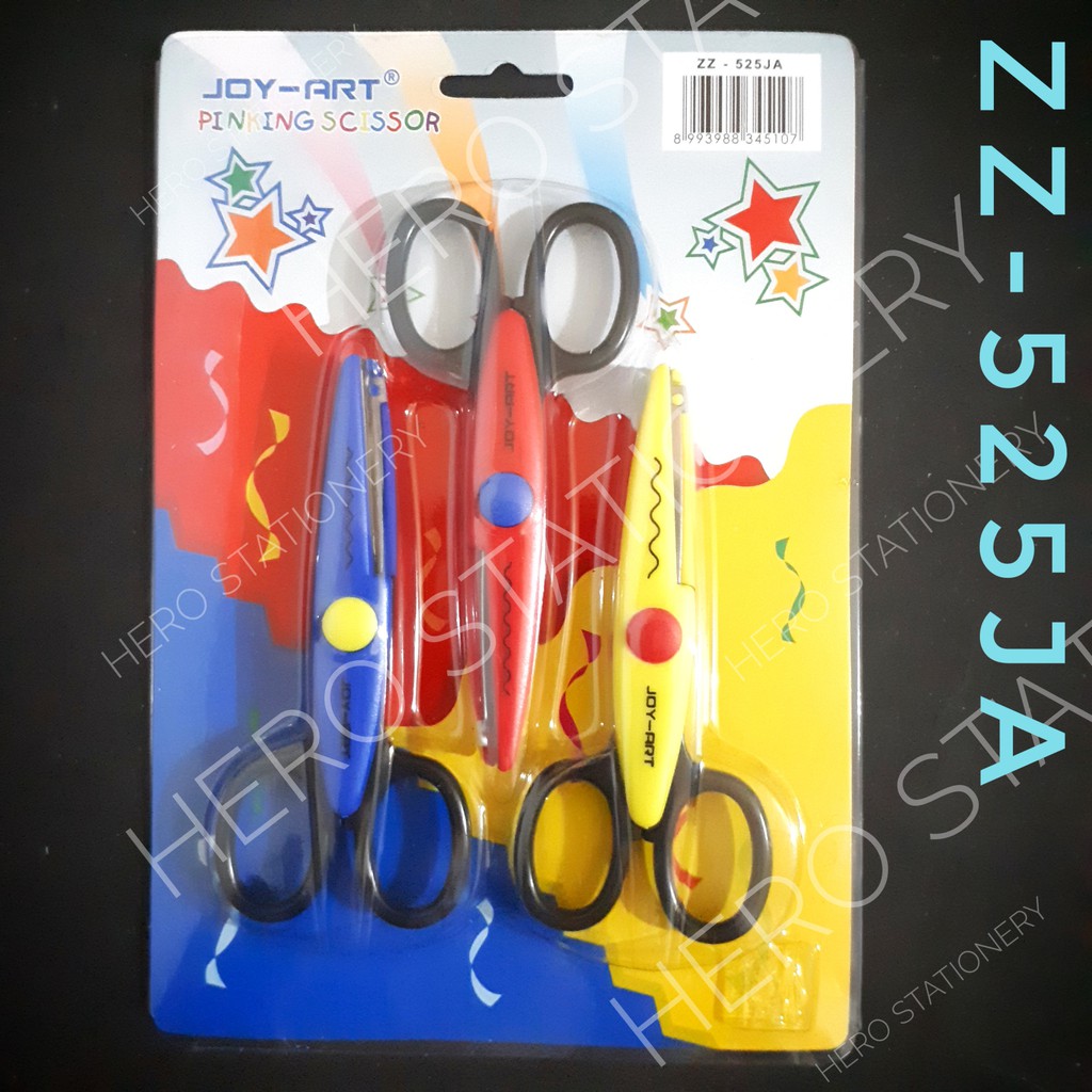 

Gunting zigzag prakarya seni joyart set isi 3 ZZ-525JA