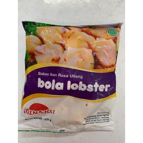 

MINAKU BOLA LOBSTER 500GR