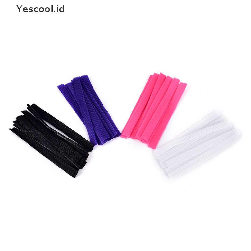 10pcs Cover Pelindung Brush Makeup Bahan Mesh