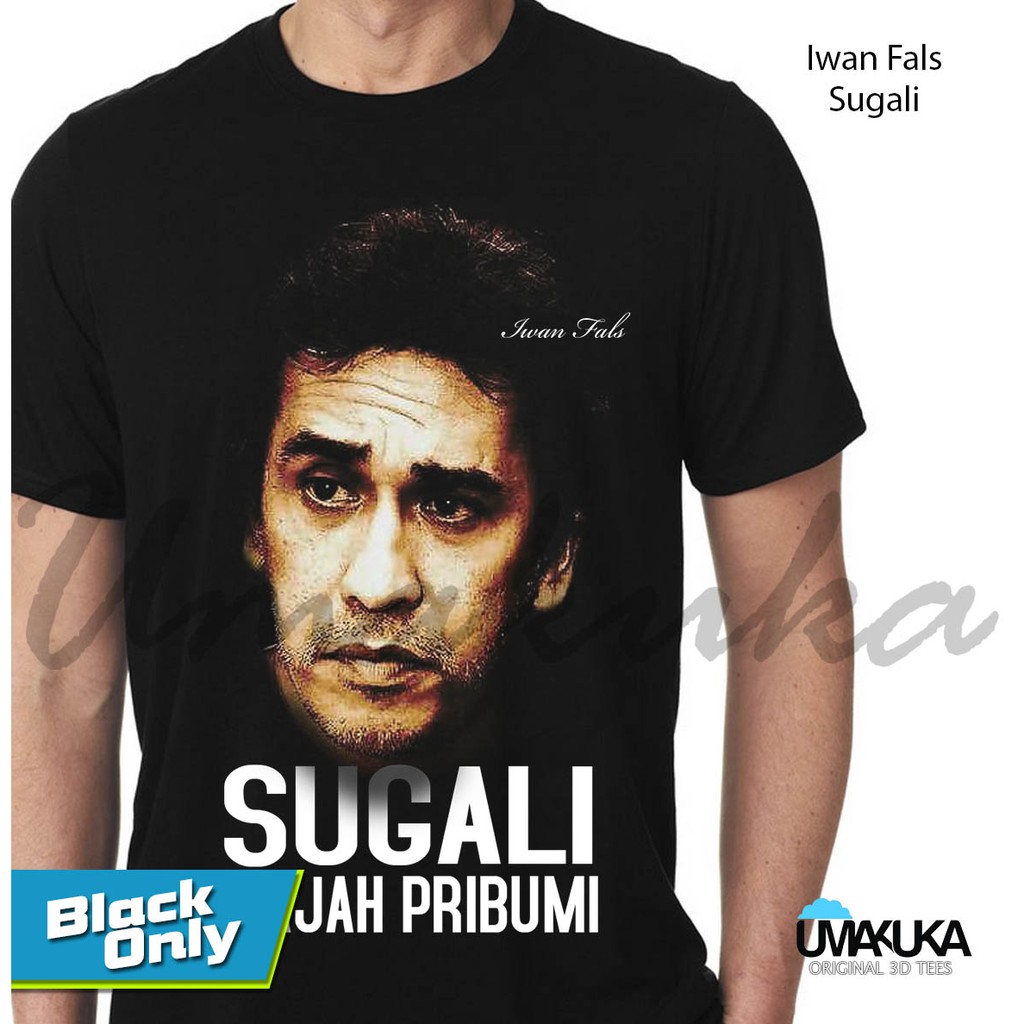 KAOS 3D UMAKUKA ORIGINAL - IWAN FALS SUGALI