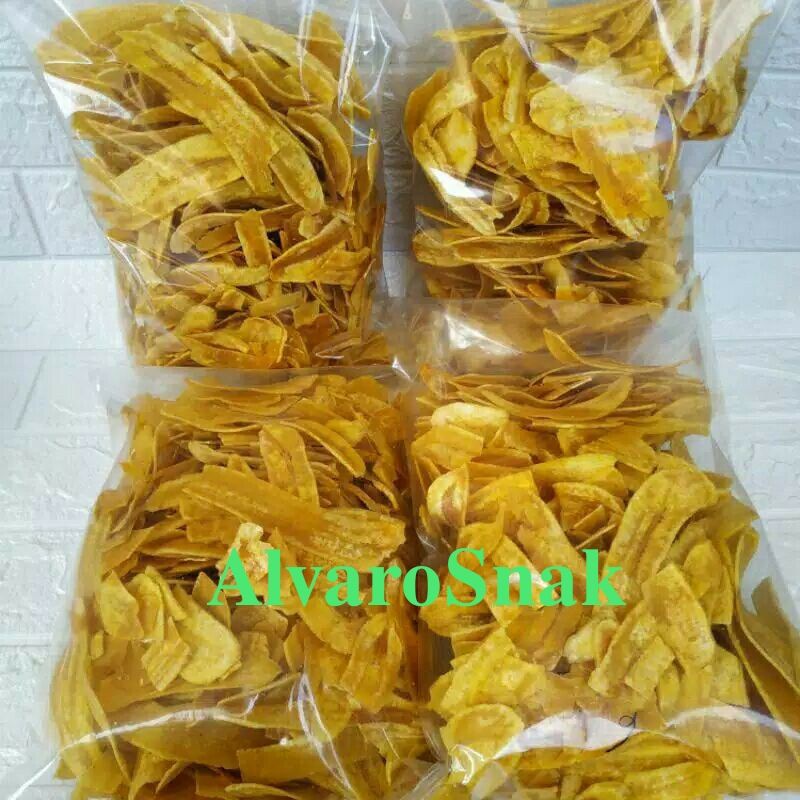 

Keripik lantak pisang asin kriuk 100/250 grm