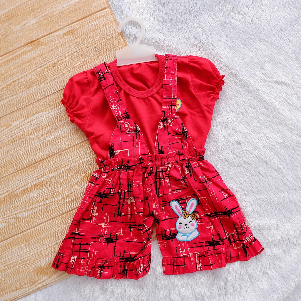 Stelan Pakaian 0-6 Bulan Baju & Jumper Kodok Anak Bayi Perempuan. Setelan Overal Baby Cewek Lucu & Murah-7