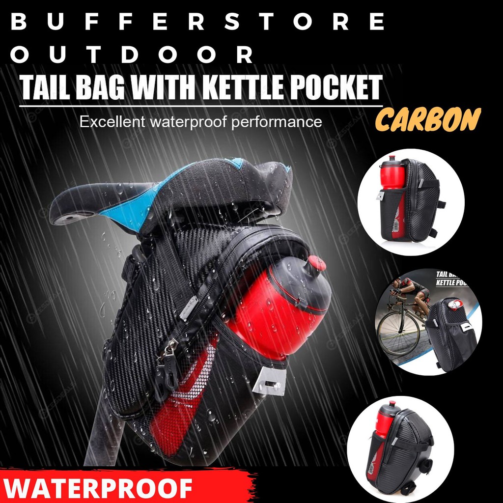 tas sadel sepeda lipat mtb roadbike waterproof carbon