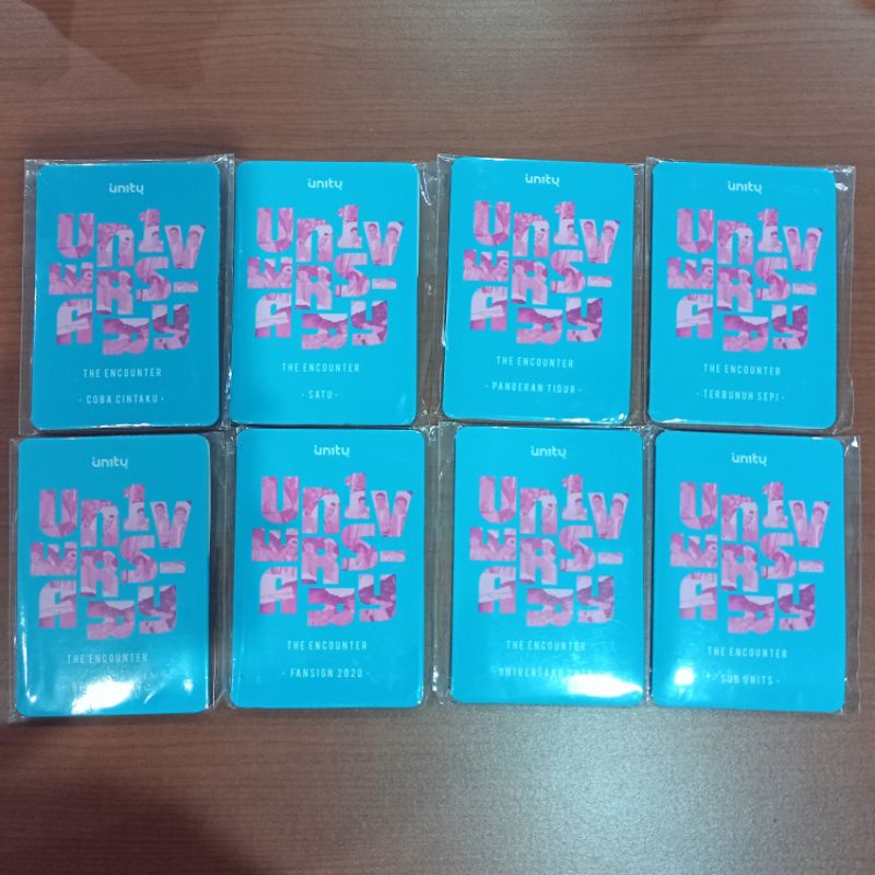 UN1TY - UN1VERSARY 2021 "The Encounter" (Fullset) PC Photocard