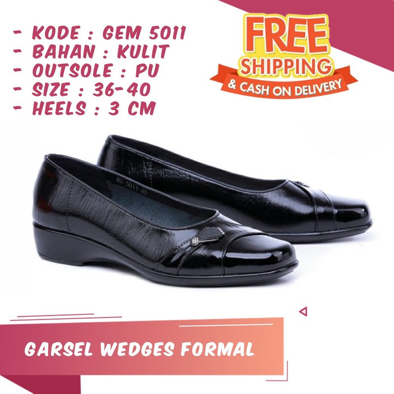 GARSEL SEPATU PANTOFEL WANITA - GEM 5011
