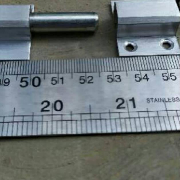 [KODE GFMOA] grendel panjang 20 in / 50 cm slot kunci pintu bahan alumunium panjang