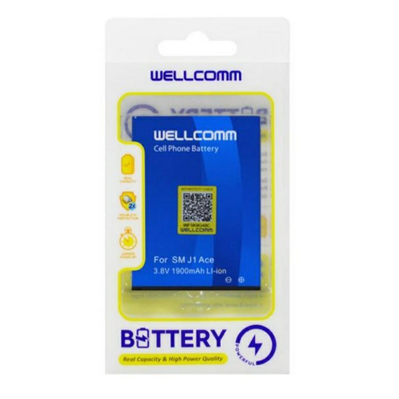 Baterai Batre Battery Ori Samsung J1 Ace Wellcomm