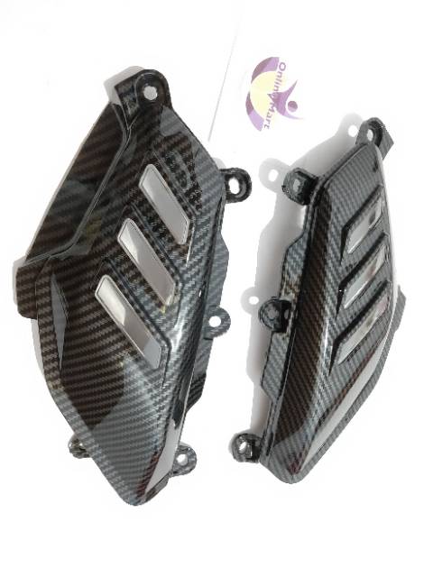 Cover sirip samping Yamaha Nmax karbon Sirip Body samping Nmax belakang carbon