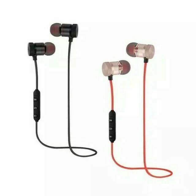 Earphone Handsfree Wireless Bluetooth  Magnetic Sporty