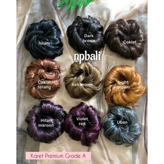 Karet Ulir / Rambut Curly / Hairdo