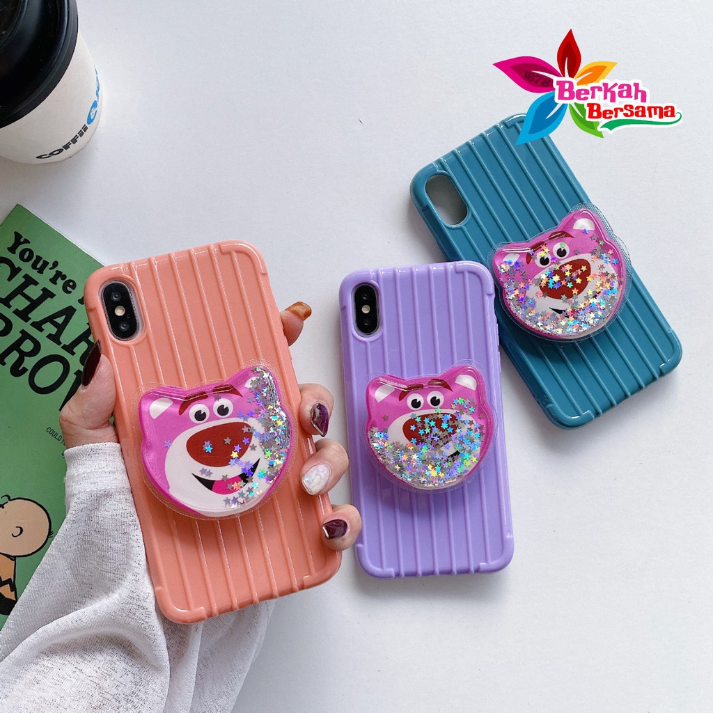 SOFTCASE POPSOCKET GLITTER XIAOMI REDMI NOTE 4 4X 5A 5 6 7 8 9 10 PRIME PRO MAX BB1410