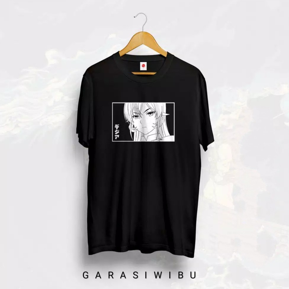 Kaos Anime Shokugeki No Souma / Baju Anime Waifu Erina Nakiri All Size
