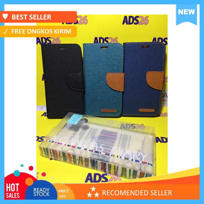 CANVAS DIARY CASE XIAOMI REDMI 5A/DOMPET HP/COVER HP/ORIGINAL/FLIP