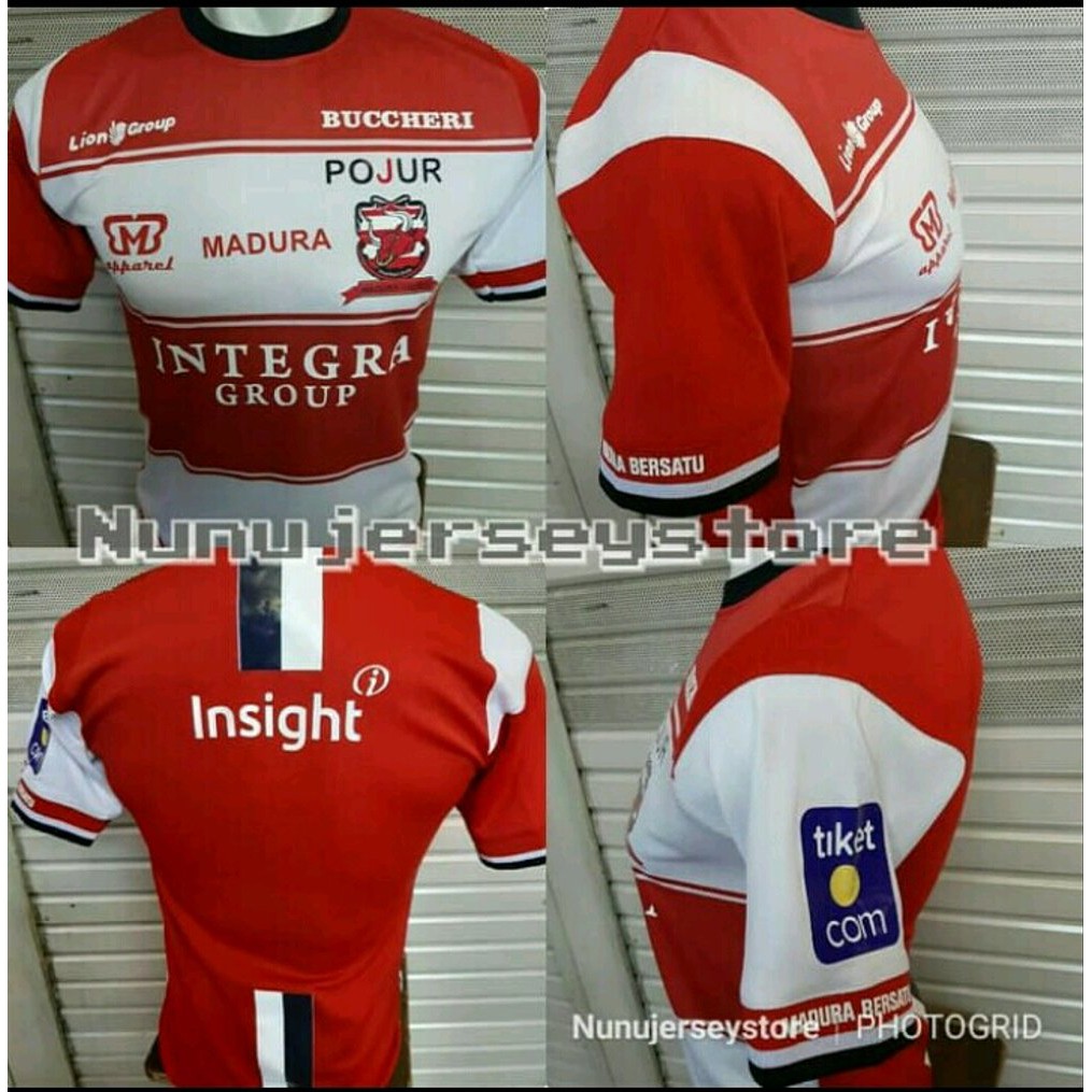 Promo Jersey Madura united home terbaru official 2018-2019 Berkualitas