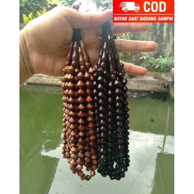 Tasbih kaokah 33 motif wajik uk9