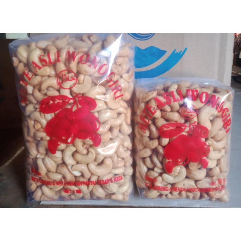 

Kacang Mete Goreng Rasa Original / Rasa Bawang / Rasa Bawang + Daun Jeruk 250gr