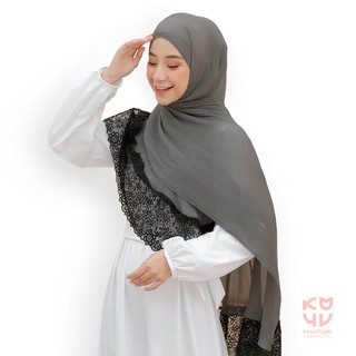 Pasmina Plisket Lace import Premium #1