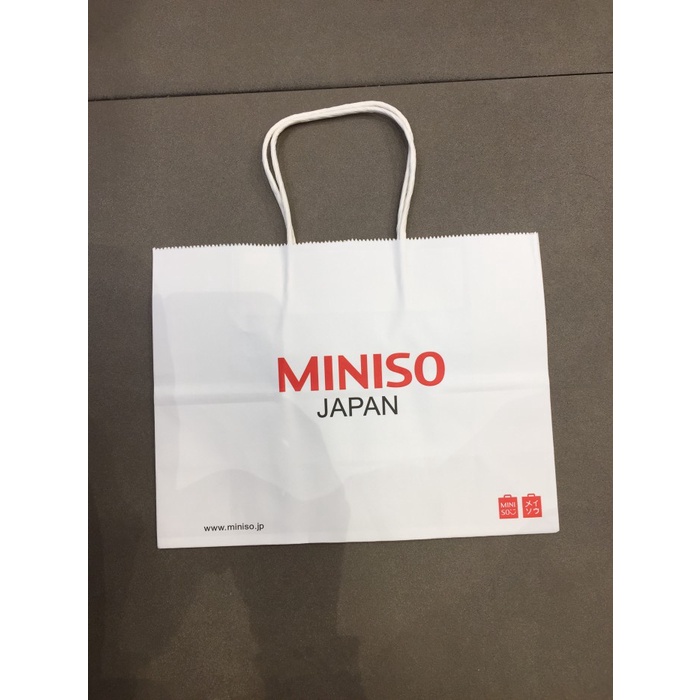 

PROMO Paper Bag Miniso S/M/L - S