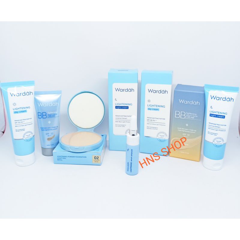 Paket Wardah Lightening Skincare 5 in 1