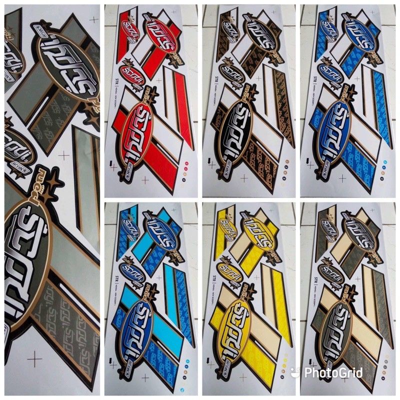 Striping Stiker Lis Variasi Motor Honda Scoopy Fi - New Scoopy Fi - Thailand