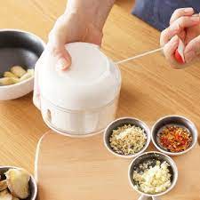 Mini Speedy Chopper Blender Bumbu Buah Dan Sayur - Blender Bawang Cabai Easy Spin Manual Food Chopper blender tarik mini