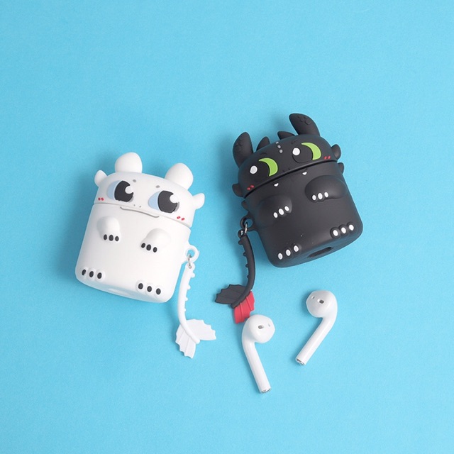 Case Earphone Bluetooth Motif Api Untuk Apple AirPods 1 2 pro