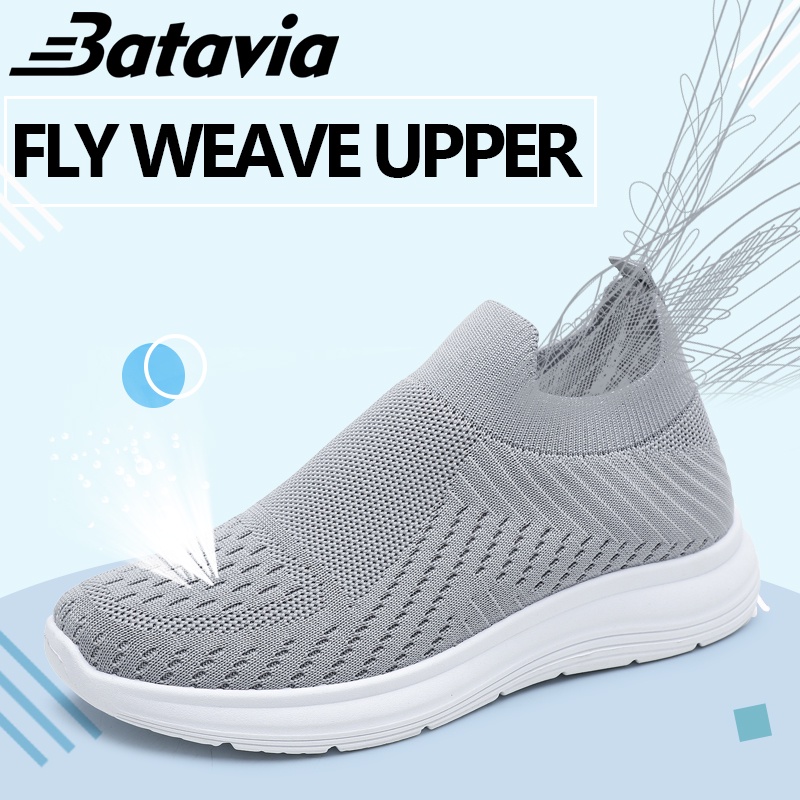 Batavia Sepatu impor fashion wanita terbaru bernapas sepatu wanita kasual sneakers nyaman sepatu wanita A15