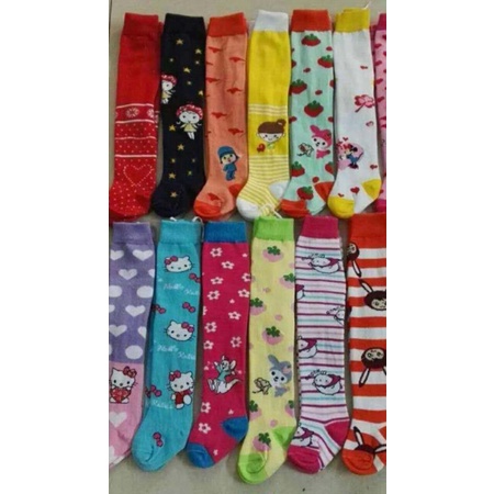 4in1 Legging Cotton Rich Tutup Kaki Motif/Polos Size 0-6/6-12