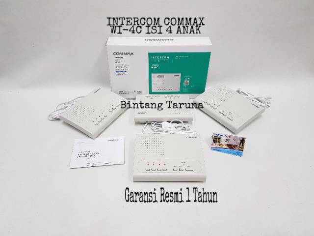 Intercom Commax Wireless WI-4C Intercom Commax WI-4C (1 paket 4 pcs)