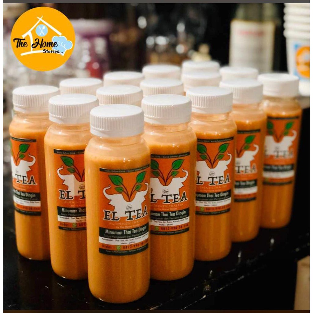 

EL TEA - Thai Tea Botol 250ml (INSTANT/SAMEDAY ONLY)