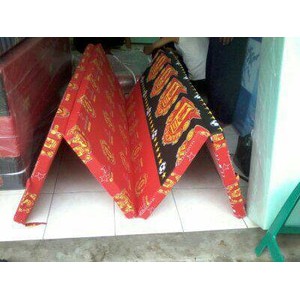 kasur lipat 200x120x5cm, busa Inoac