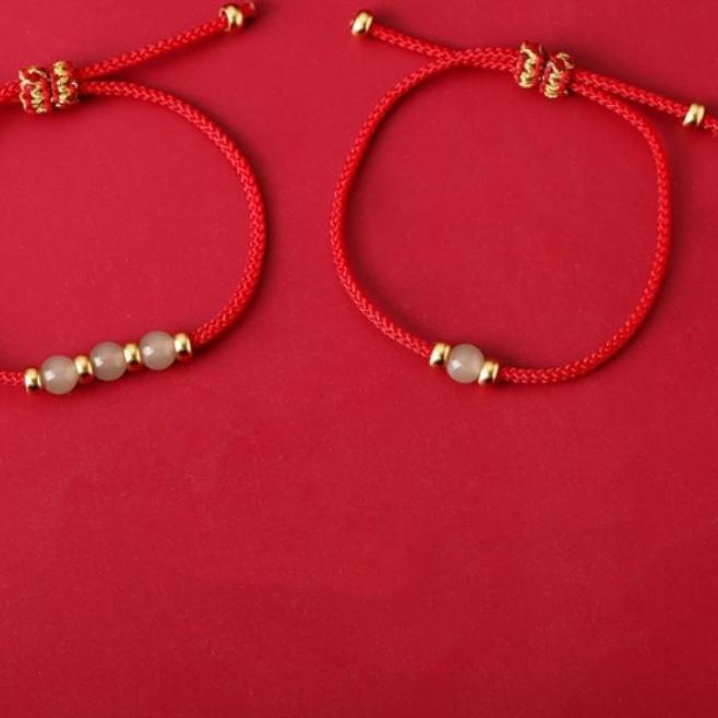 ◌ gelang tali warna merah ➯