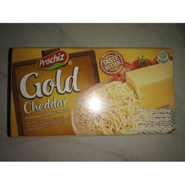 

Keju prochiz cheddar gold 170gr