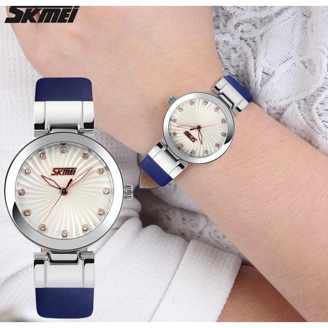 jam tangan cewek original SKMEI Casual Women anti air