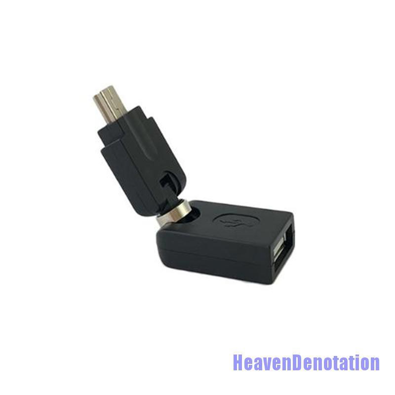 Hdn Adapter Konektor Audio Mp3 Musik Interface Usb Otg Warna Hitam Untuk Mobil