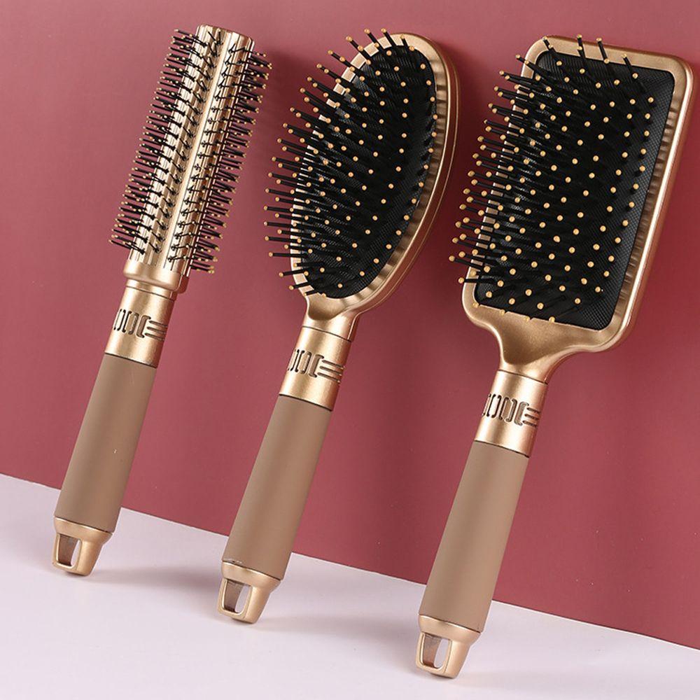 Augustina Sisir Rambut Detangling Oval High Quality New Profesional Hairbrush Air Cushion Quiff Round Brush 3jenis Hairstyle Massager