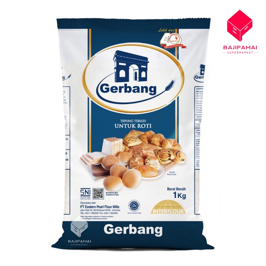 

Gerbang Tepung Terigu Untuk Roti 1 kg