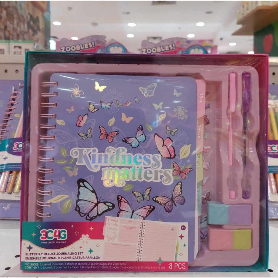 

Sale: Stationay Kindness Matter Butterfly Deluxe Journaling Set 3C4G